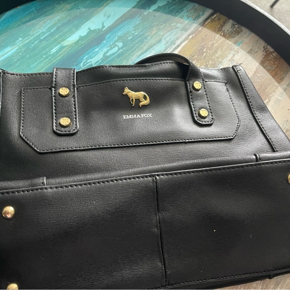 Emma Fox Leather Handbag - Picture 3 of 6